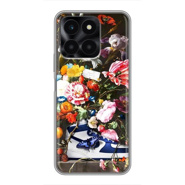 Чехол для Huawei Honor X6a - с принтом Найк (AlphaPrint) – Стиль Найк