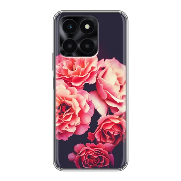 Чехлы с тематикой "ЦВЕТЫ" на Huawei Honor X6a – Бутоны