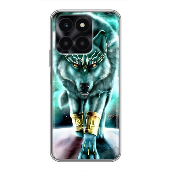 Захисні чохли для Хуавей Оноур Икс6а (AlphaPrint) (ХІТ продаж) ВОВК – Яскравий вовк