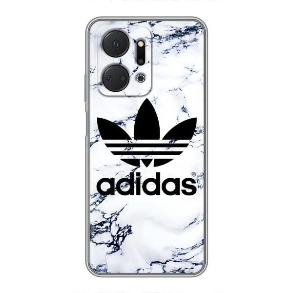 Чехлы Адидас для Huawei Honor X7a (AlphaPrint) – Адидас на мраморе