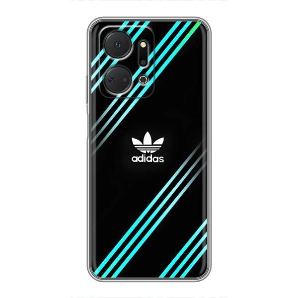 Чехлы Адидас для Huawei Honor X7a (AlphaPrint) – Адидас с полосами