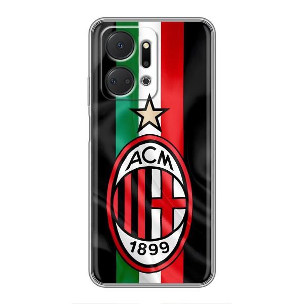 Чехлы для Huawei Honor X7a (VPrint) - Футбольные клубы – ФК Милан