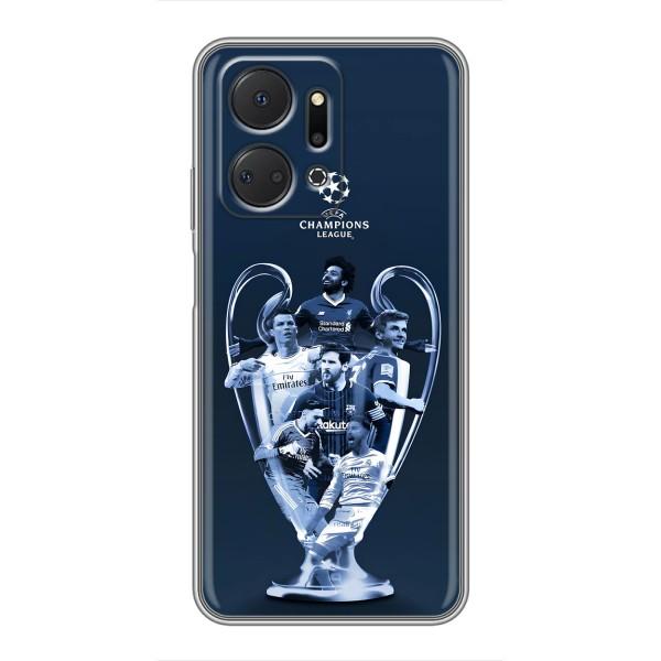 Чехлы для Huawei Honor X7a (VPrint) - Футбольные клубы – Кубок ЛЧ