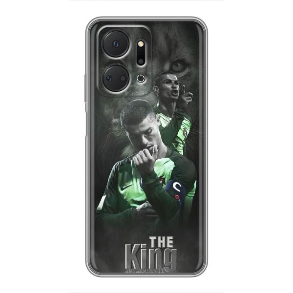 Чехол Криштиану Роналду для Huawei Honor X7a (AlphaPrint) – Криштиано Лев