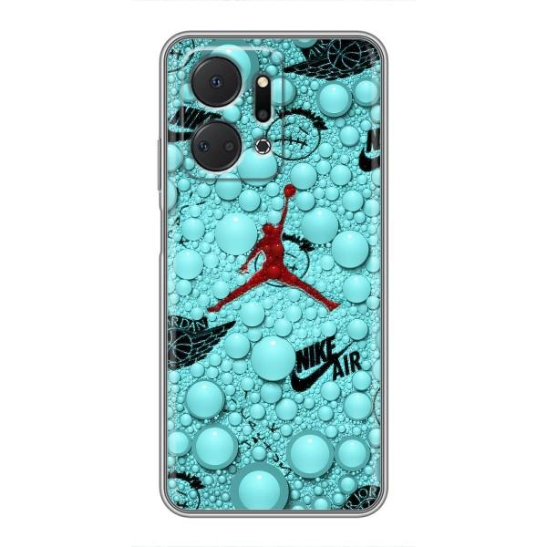 Силиконовый Чехол Nike Air Jordan на Хуавей Хонор X7a – Джордан Найк