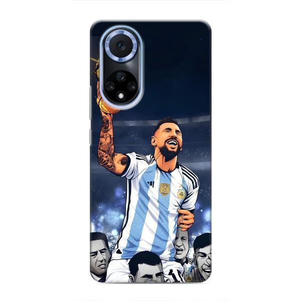 Чохли для Huawei Honor X7b (Leo чемпіон) (AlphaPrint) – Мессі з кубком