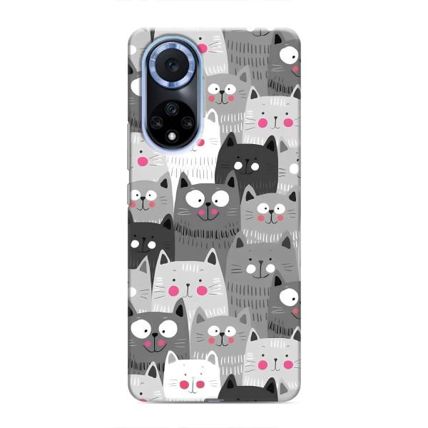 Чохли з Котиками для Huawei Honor X7b (VPrint) – Мальовані котики