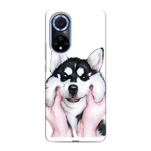 Чохли з собаками для Huawei Honor X7b (VPrint) – Радісний Хаскі