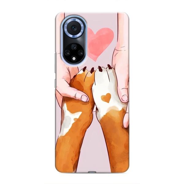 Чохли з собаками для Huawei Honor X7b (VPrint) – Любовь до собак