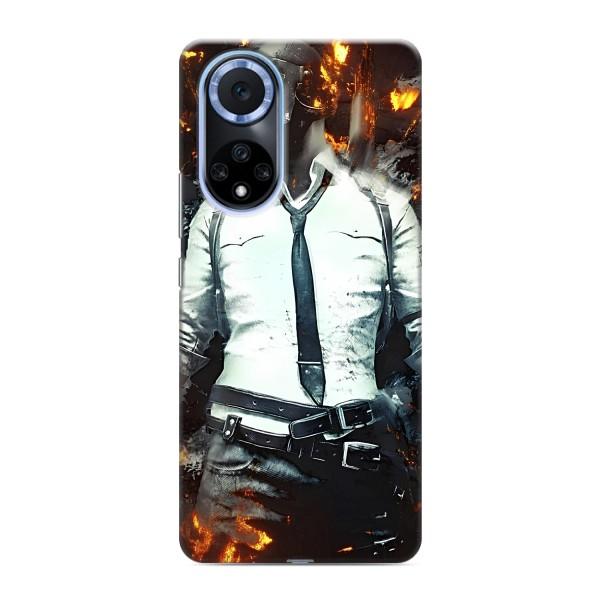 Силиконовый чехол с картинкой "Герой Pubg" на Huawei Honor X7b – Man Пубг