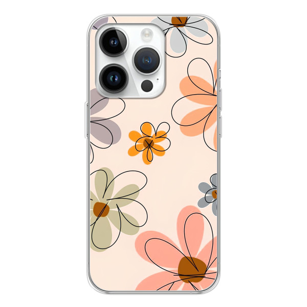 Чехол с цветочным принтом на Хуавей Хонор Х7д – Разноцветные цветы