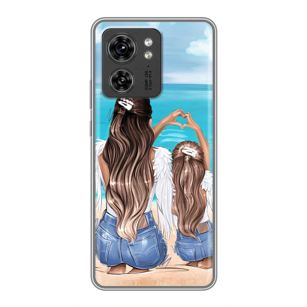 Чохол з друком для Huawei Honor X8 5G - (Мама з дитинкою) (AlphaPrint)