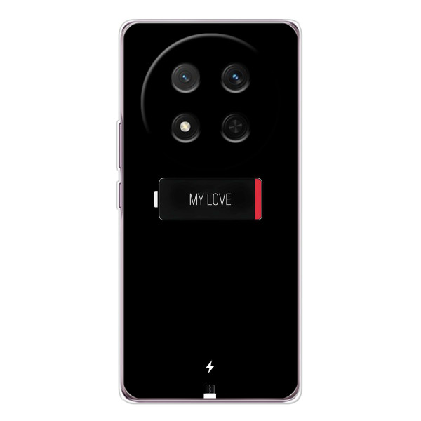 Чехлы для любимой на Хонор X9с (VPrint) – Love battery