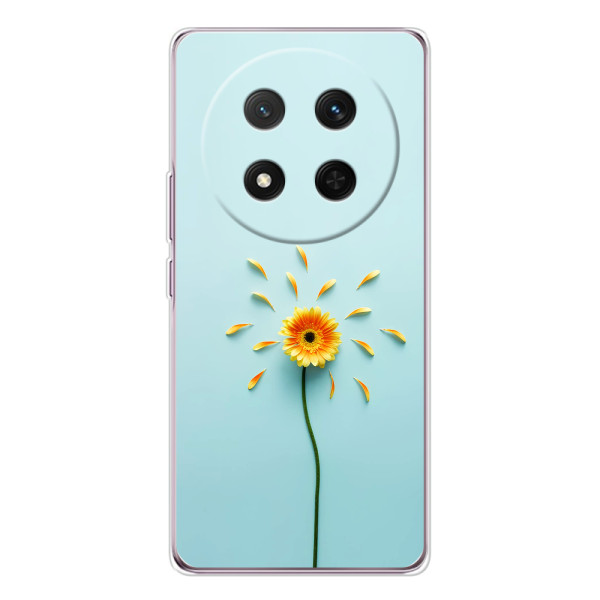 Чехлы с Цветами для Huawei Honor X9c (VPrint) – Желтый цветок