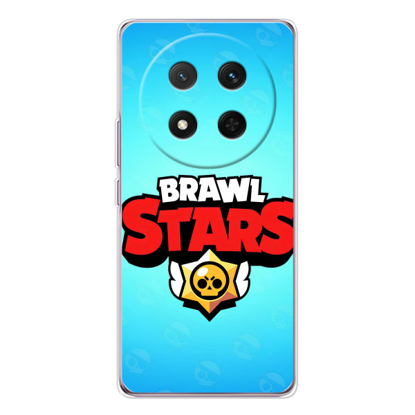 Чехлы Brawl Stars для Huawei Honor X9c (AlphaPrint) – Лого Бравл Старс