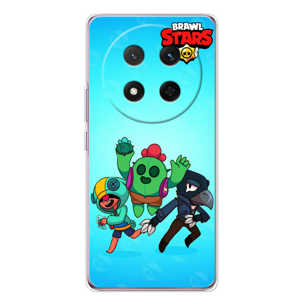 Чехлы Brawl Stars для Huawei Honor X9c (AlphaPrint) – Трио героев