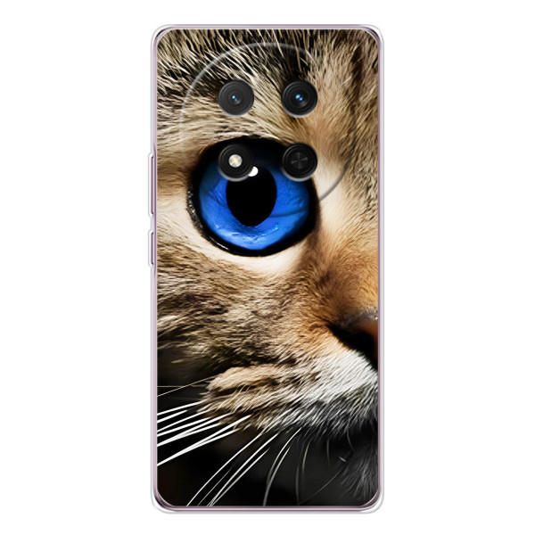 Чехлы с Котиками для Huawei Honor X9c (VPrint) – Глаз кота