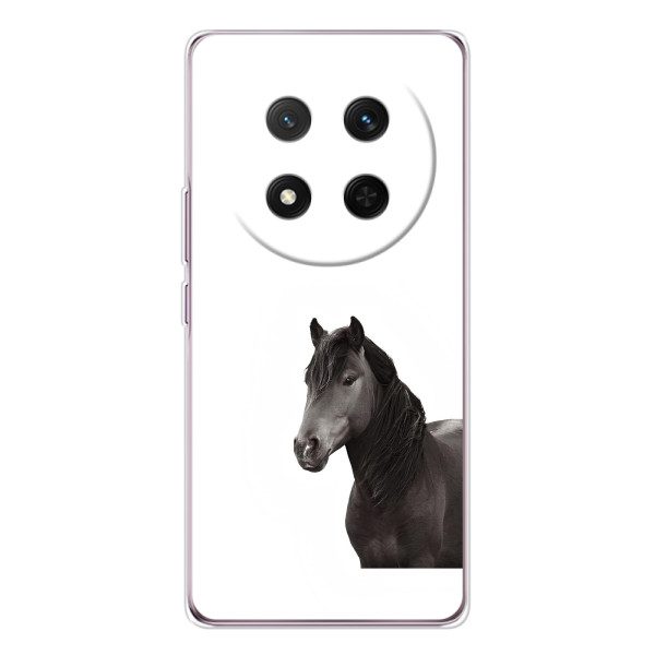 Чехлы с Лошадью дляHuawei Honor X9c (VPrint) – Чорний кінь