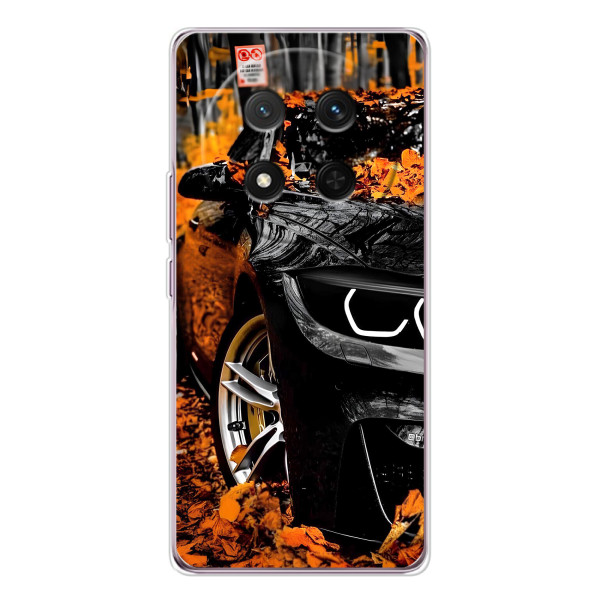 Чехлы с Машинами на Хонор X9с (VPrint) – Черная Машина