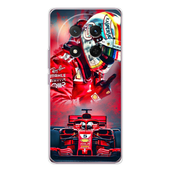 Чехлы с Машинами на Хонор X9с (VPrint) – Гонщик