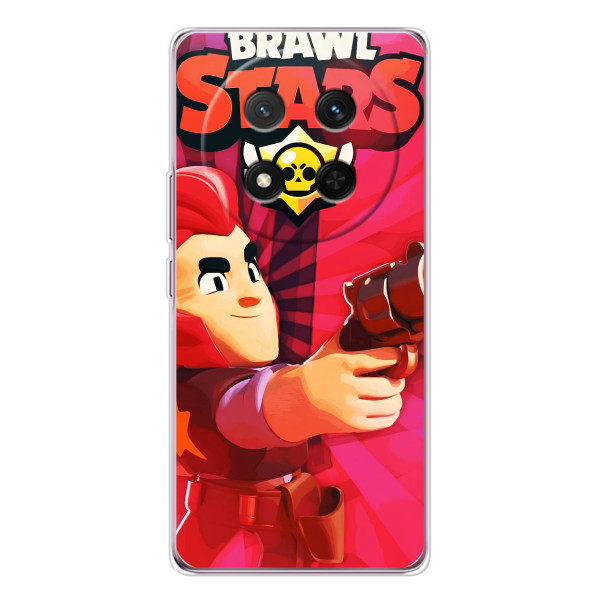 Чехол для Huawei Honor X9c Бравл Старс (VPrint) – Дуэлянт Кольт