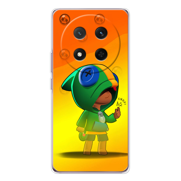 Чехол для Huawei Honor X9c Бравл Старс (VPrint) – Мальчик Леон