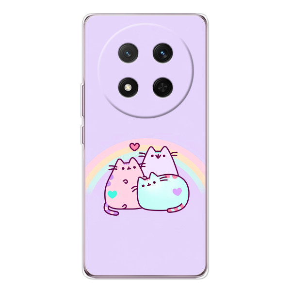 Чохол на Хонор X9с з Котиками (VPrint) – Радужний котик