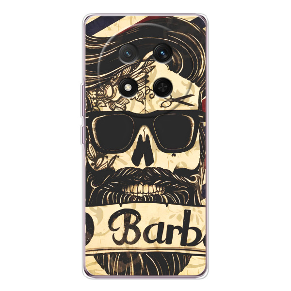 Силиконовый бампер (Работники) на Huawei Honor X9c – Барбер шоп