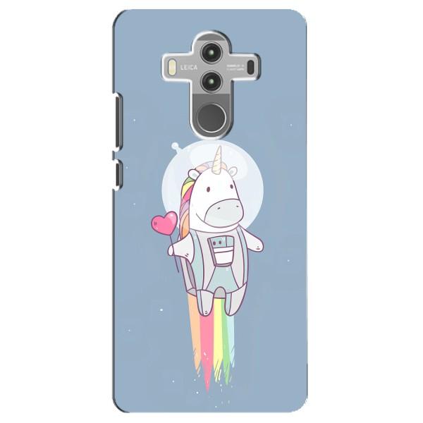Чехол Unicorn на Huawei Mate 10 Pro – Единорог космонавт