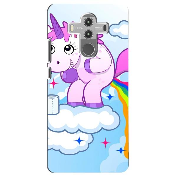 Чехол Unicorn на Huawei Mate 10 Pro – Радуга единорожка