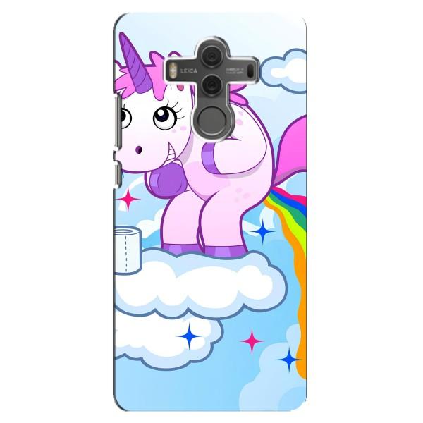 Чехол Unicorn на Huawei Mate 10 – Радуга единорожка