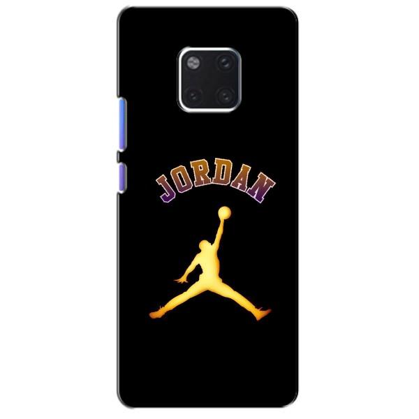 Чохли для Huawei Mate 20 Pro, LYa-l09, LYA-L29 - з картинкою JORDAN (AlphaPrint) – Jordan Gold
