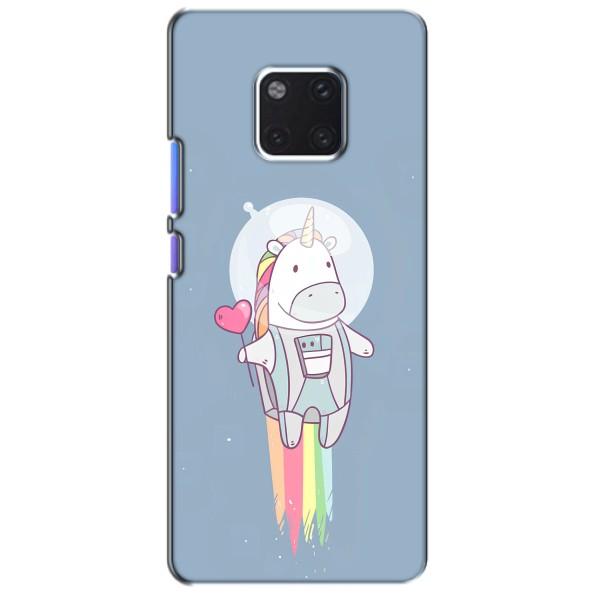 Чехол Unicorn на Huawei Mate 20 Pro, LYa-l09, LYA-L29 – Единорог космонавт