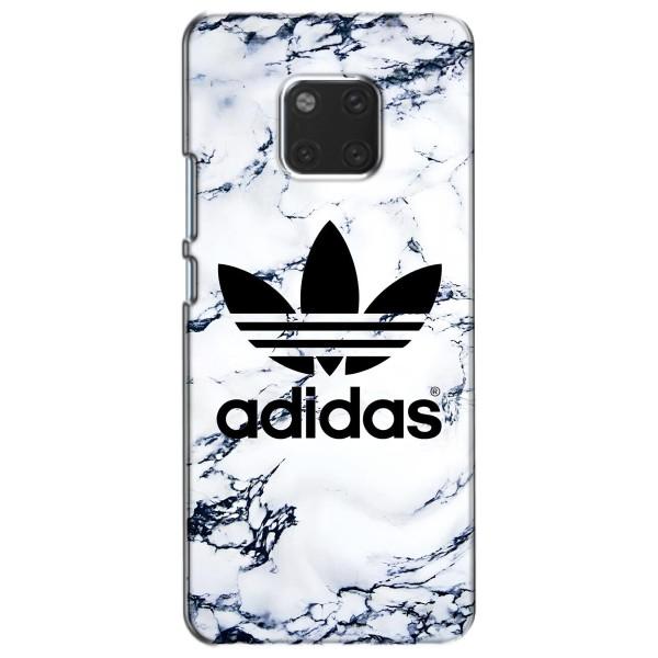 Чохли Адидас для Huawei Mate 20, HMA-L09, HMA-L29 (AlphaPrint) – Адідас на мраморі