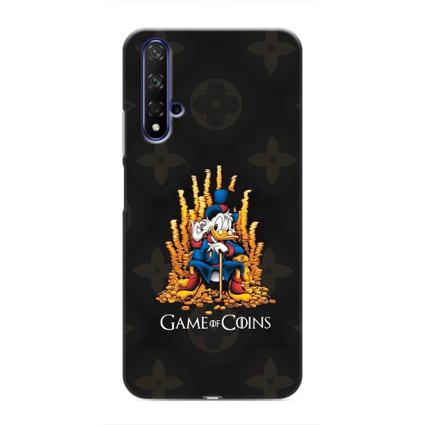 Чехли для Huawei Nova 5T - Скрудж МакДак Louis Vuitton (PREMIUMPrint) – Король грошей