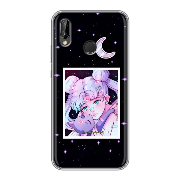 Чехлы Персонажи Аниме Наруто для Huawei P Smart 2019 (AlphaPrint) – Сейлор Мун