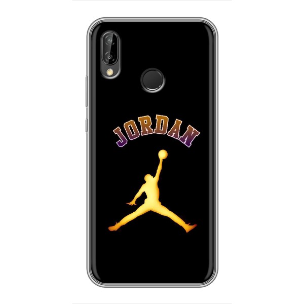 Чохли для Huawei P Smart 2019 - з картинкою JORDAN (AlphaPrint) – Jordan Gold