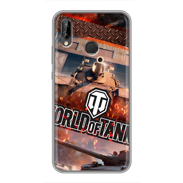 Чохли з тематикою Кіберспорт для Huawei P Smart 2019 (VPrint) – World of Tanks