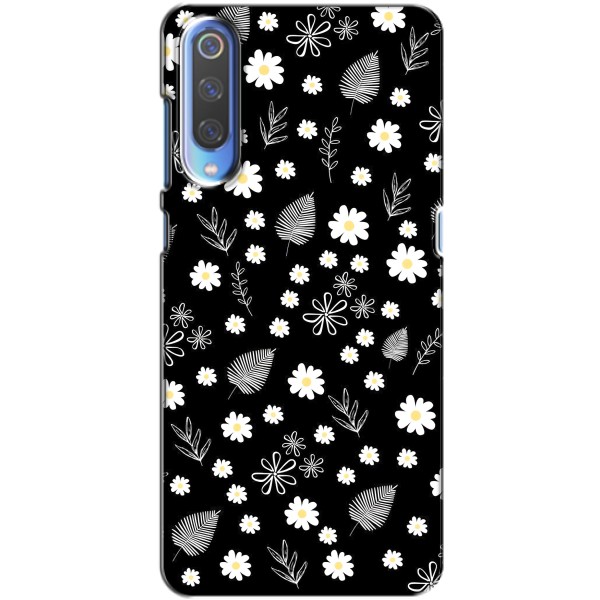 Чохли з тематикою "КВІТИ" на Huawei P Smart 2020 – цвітіння на чорному