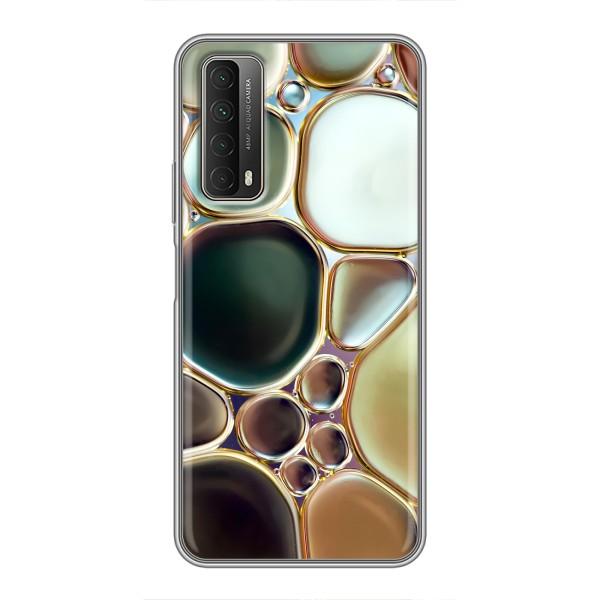 Мраморный чехол на Huawei P Smart 2021 (VPrint)
