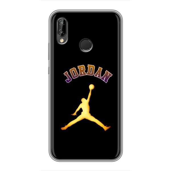 Чехлы для Huawei P Smart Plus , Nova 3i, INE-LX1 - с картинкой JORDAN (AlphaPrint) – Jordan Gold