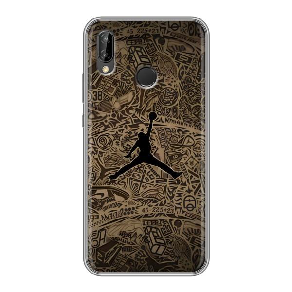 Чехлы для Huawei P Smart Plus , Nova 3i, INE-LX1 - с картинкой JORDAN (AlphaPrint) – Logo Jordan