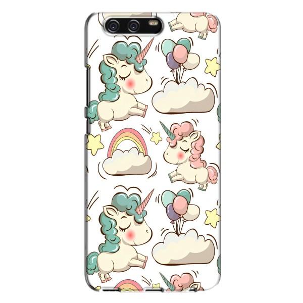 Чохол для Хуавей П10 Плюс - (Єдинорожки - Новинки) (AlphaPrint) – Єдиноріжки