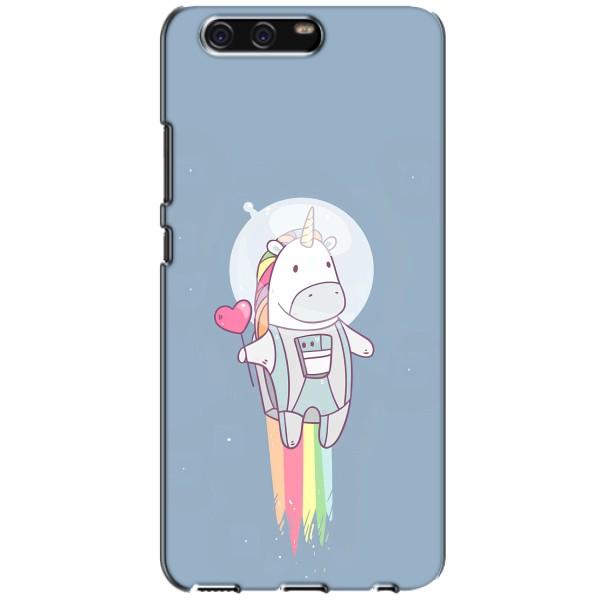 Чехол Unicorn на Huawei P10, VTR – Единорог космонавт