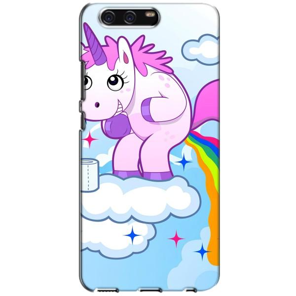 Чехол Unicorn на Huawei P10, VTR – Радуга единорожка