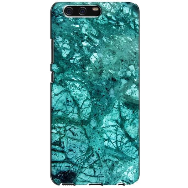 Мраморный чехол на Huawei P10, VTR (VPrint) – Зеленый мрамор