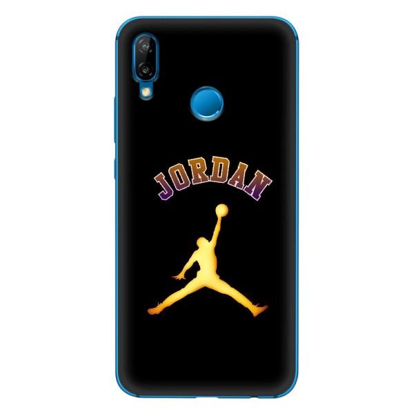 Чехлы для Huawei P20 Lite (2019) - с картинкой JORDAN (AlphaPrint) – Jordan Gold