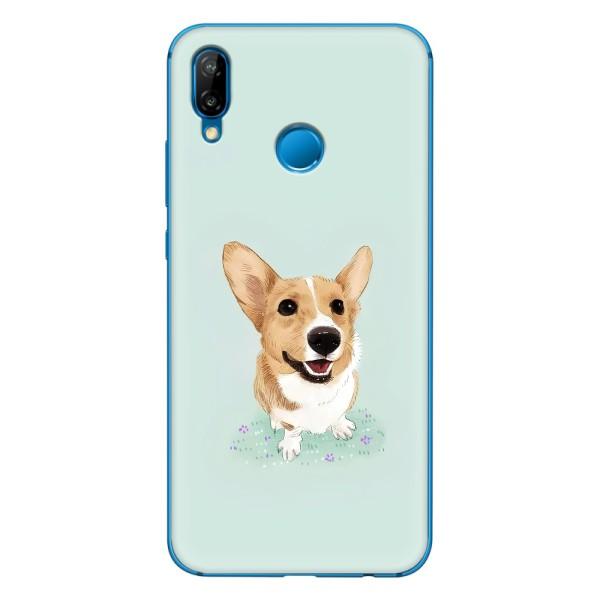 Чехлы с собаками для Huawei P20 Lite (2019) (VPrint) – Корги