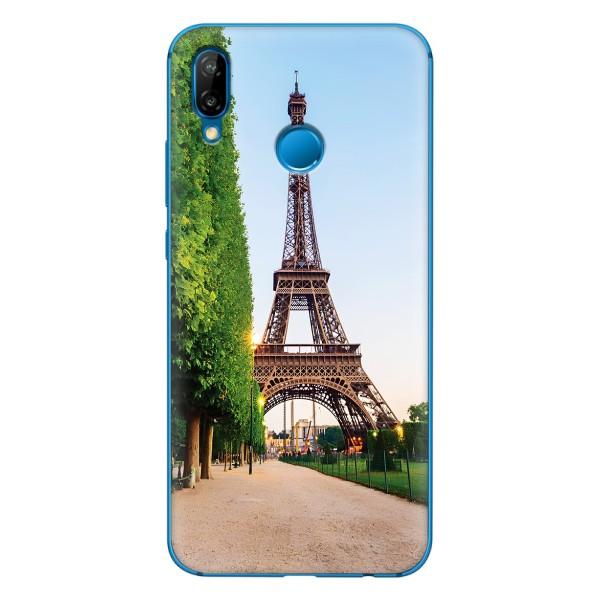Чехол Эйфелева Башня для Huawei P20 Lite (2019) - (AlphaPrint) – Дорога в Париж