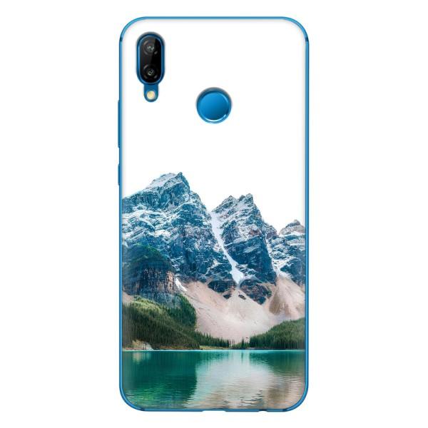 Силиконовый чехол с КАРТИНКАМИ лето для Huawei P20 Lite (2019) (AlphaPrint) – Гори